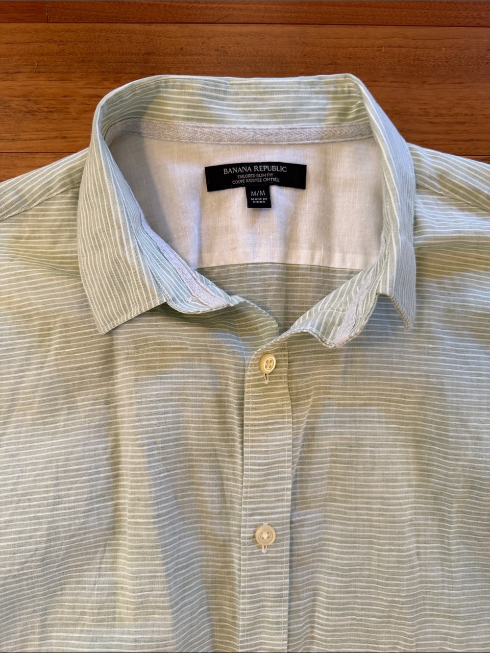 Linen Button Down - Picture 2 of 4